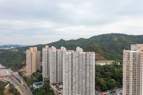 Kwun Tong Hong Kong Daki Ocak 2022 Konut Binası — Stok fotoğraf