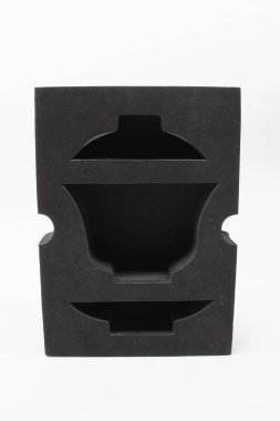 Beyaz tahtadaki boş tek kullanımlık kağıt.