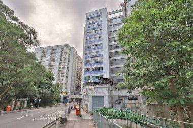 Business Area Fo Tan 'da endüstri inşaatı