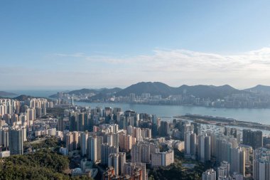30 Ocak 2022 Kwun Tong Bölgesi yerleşim bölgesi, Hong Kong