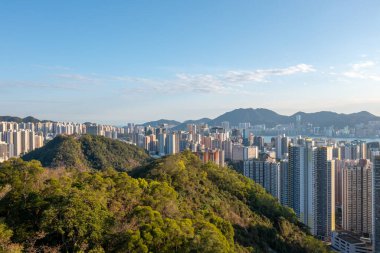 30 Ocak 2022 Kwun Tong Bölgesi yerleşim bölgesi, Hong Kong