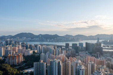 30 Ocak 2022 Kwun Tong Bölgesi yerleşim bölgesi, Hong Kong