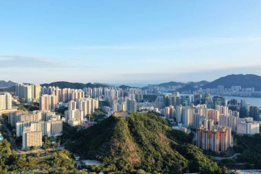 30 Ocak 2022 Kwun Tong Bölgesi yerleşim bölgesi, Hong Kong