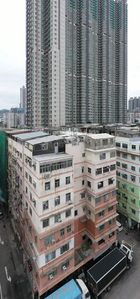 Feb 2022 Stadtbild Von Tau Kok Hongkong — Stockfoto