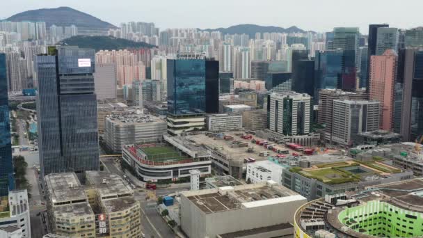 Feb 2022 Area Della Zona Industriale Kwun Tong Hong Kong — Video Stock