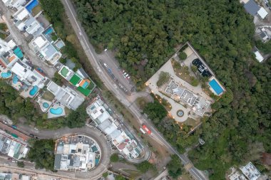 8 Şubat 2022 Silverstrand, Sai kung, Hong Kong 'daki lüks villa.