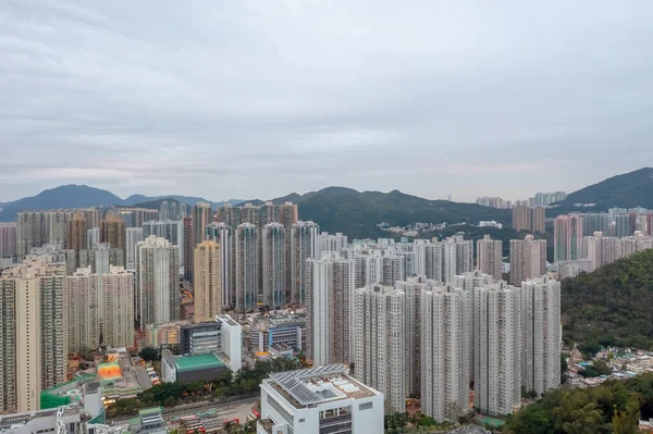 Feb 2022 Luchtfoto Van Tseung Kwan Hongkong — Stockfoto