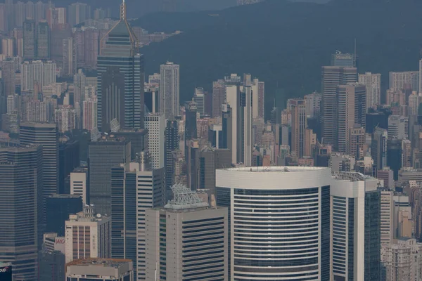 2007年9月29日香港金钟现代城市摩天大楼 — 图库照片