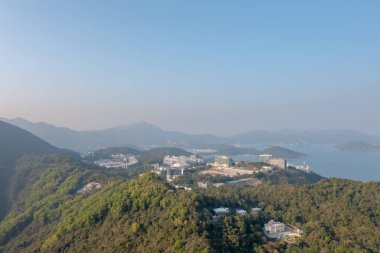 26 Şubat 2022 Sai kung 'daki Silverstrand bölgesi.