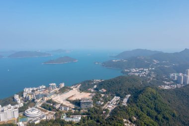 26 Şubat 2022 Sai kung 'daki Silverstrand bölgesi.