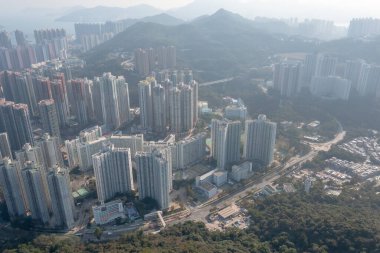 26 Şubat 2022. Hong Kong 'daki Po Lam bölgesinde bir apartman dairesi.