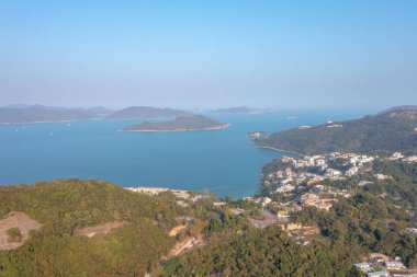 26 Şubat 2022 Silverstrand, Sai kung, Hong Kong 'daki lüks villa.