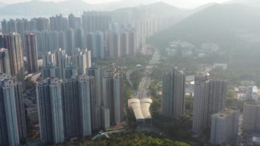 26 Şubat 2022 TKO, Hong Kong 'daki Po Shun Caddesi.