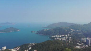 26 Şubat 2022 Port Shelter, Hong Kong manzarası