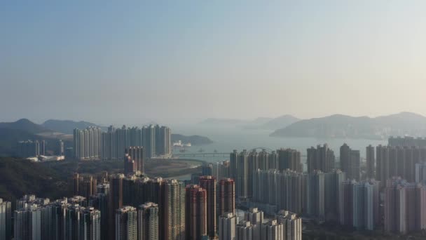 Lut 2022 Budynki Mieszkalne Budynki Mieszkalne Tko Hong Kong — Wideo stockowe