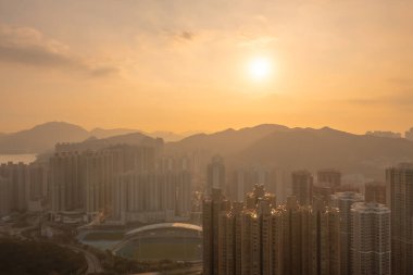 1 Mart 2022, apartman binası, konut binası tko Hong Kong.