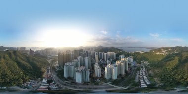 1 Mart 2022, apartman binası, konut binası tko Hong Kong