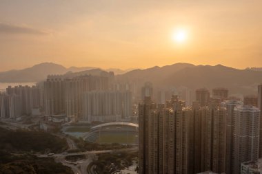 1 Mart 2022, apartman binası, konut binası tko Hong Kong.