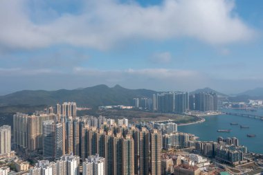 27 Şubat 2022 Tseung Kwan O, Hong Kong 'da ikamet alanı.