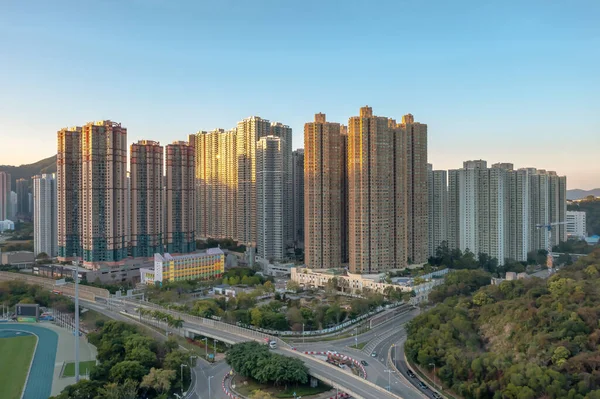 Março 2022 Distrito Residencial Hang Hau Hong Kong — Fotografia de Stock