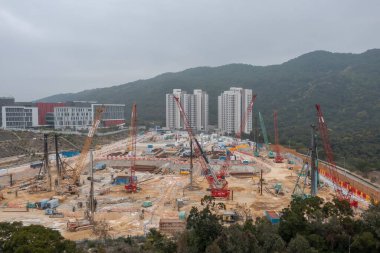 6 Mart 2022 Pak Shing Kok 'taki Site Formasyonu ve Altyapı