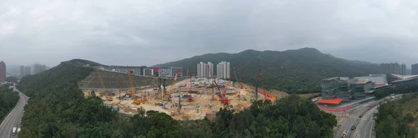 2022 Pak Shing Kok Site Formation Infrastructure — 스톡 사진