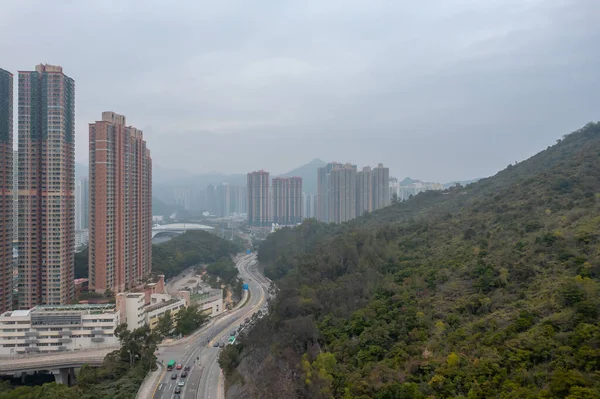 March 2022 Cityscape Wan Road Tko Hong Kong — Stock Photo, Image