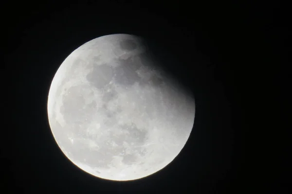 Mai 2021 Der Mond Mondfinsternis Dunkler Himmel — Stockfoto