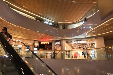 20 Nisan 2021 Citygate Outlet 'in büyük alışveriş merkezi, tung chung, hk