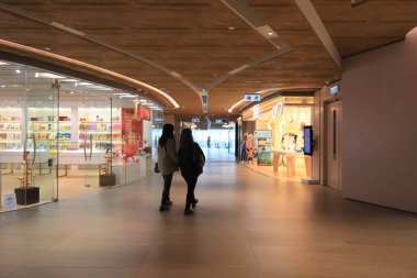 20 Nisan 2021 Citygate Outlet 'in büyük alışveriş merkezi, tung chung, hk