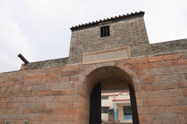 20 Nisan 2021 Lantau 'da tarihi bir miras ve anıt. 