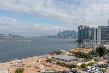 12 Mart 2022 To Kwa Wan Gezinti Alanı yapım aşamasında.