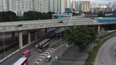 12 Mart 2022 Kowloon 'daki Choi Hung kamu konutlarının görüntüsü