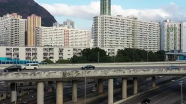 12 Mart 2022 Tate Cairn otoyolu, Hong Kong 'daki Route sistemi.