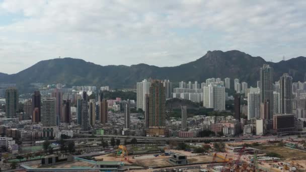 Marzo 2022 Paesaggio Urbano Della Città Kowloon Hong Kong — Video Stock