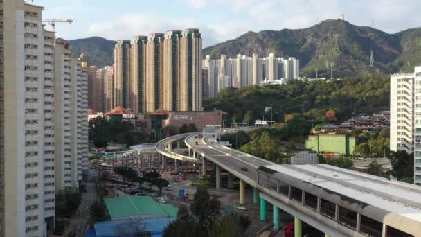 Marzo 2022 Tate Cairn Highway Route System Hong Kong — Vídeos de Stock