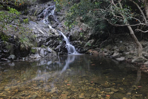 Siu Chik Sha Waterfall Lohas Park — Stock Photo, Image