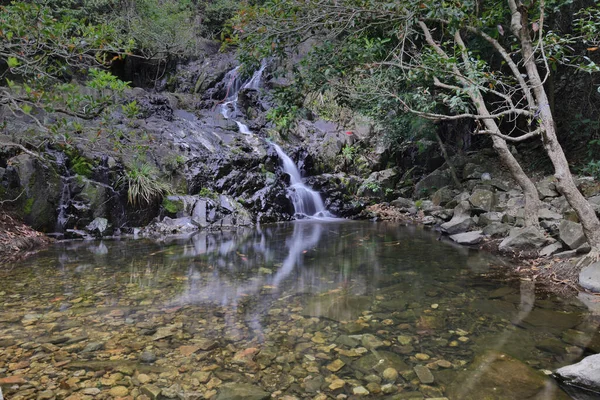 Der Siu Chik Sha Wasserfall Lohas Park — Stockfoto