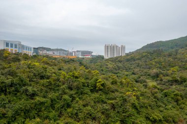 16 Mart 2022 Siu Chik Sha, Hong Kong manzarası