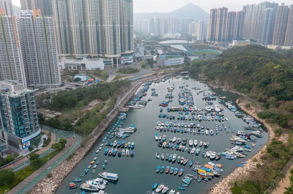 2022年3月16日香港将军澳市镇 — 图库照片