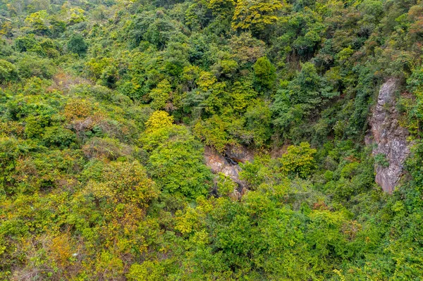 Março 2022 Paisagem Siu Chik Sha Hong Kong — Fotografia de Stock