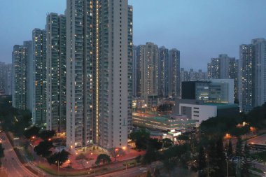 15 Mart 2022 Tseung Kwan O, Hong Kong Hang Hau Bölgesi