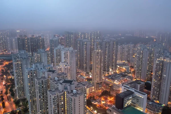 2022年3月15日香港のTseung Kwan OにあるHang Hau地区 — ストック写真
