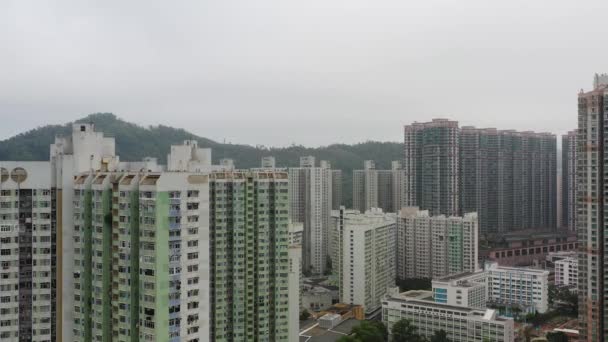 Marca 2022 Roku Krajobraz Lam Estate Hongkongu — Wideo stockowe