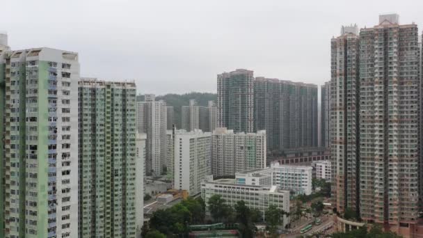 Marca 2022 Roku Krajobraz Lam Estate Hongkongu — Wideo stockowe