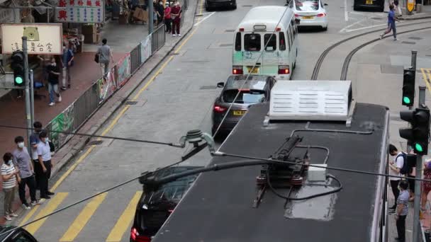 2021 Július Tong Shui Road Utcai Köpenye Hong Kong — Stock videók