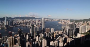 4 Eylül 2021 Hong Kong Tepesinden Skyline