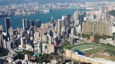 4 Eylül 2021 Kanal Yolu. Hong Kong.