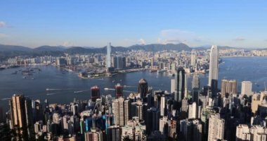 4 Eylül 2021 Hong Kong Tepesinden Skyline
