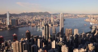 4 Eylül 2021 Hong Kong Tepesinden Skyline